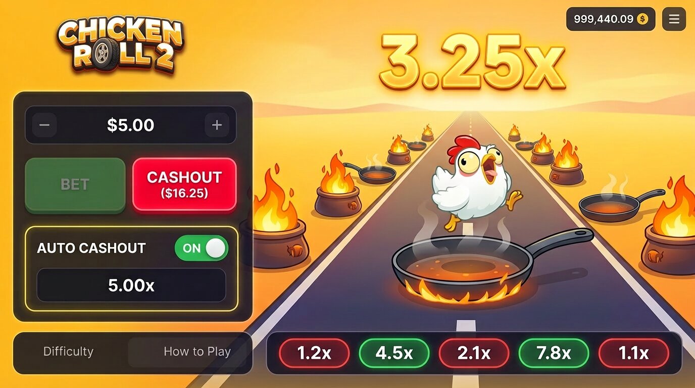 Chicken Roll Autoplay feature